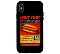 Meme Hotdog I Got That Dog In Me Hot Dogs Combo Coque pour iPhone X/XS