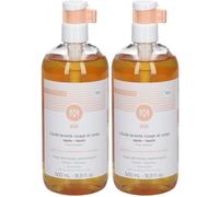 MÊME Huile de douche 2x500 ml