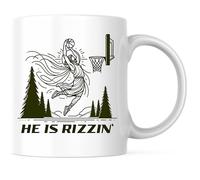 Mème « Il Est En Train De Faire Dunker Jésus-Christ » - Jésus Qui Fait Du Basket-Ball Tasses Porcelaine Tasse Pratiques Tasse À Café Pour Lait Eau Homme 330Ml