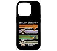 Mème Italien Brainrot, Personnage de Compilation drôle pour Enfants de la génération Z Coque pour iPhone 14 Pro