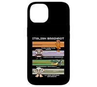 Mème Italien Brainrot, Personnage de Compilation drôle pour Enfants de la génération Z Coque pour iPhone 14