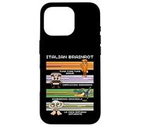 Mème Italien Brainrot, Personnage de Compilation drôle pour Enfants de la génération Z Coque pour iPhone 16 Pro