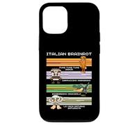 Mème Italien Brainrot, Personnage de Compilation drôle pour Enfants de la génération Z Coque pour iPhone 12/12 Pro