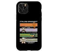 Mème Italien Brainrot, Personnage de Compilation drôle pour Enfants de la génération Z Coque pour iPhone 11 Pro
