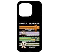 Mème Italien Brainrot, Personnage de Compilation drôle pour Enfants de la génération Z Coque pour iPhone 15 Pro