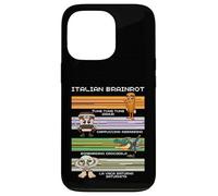Mème Italien Brainrot, Personnage de Compilation drôle pour Enfants de la génération Z Coque pour iPhone 13 Pro