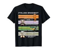 Mème Italien Brainrot, Personnage de Compilation drôle pour Enfants de la génération Z T-Shirt