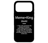 Meme King Definition Coque pour iPhone 17 Pro Max