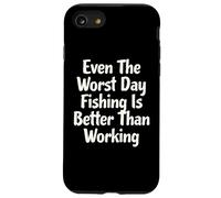 Même Le Pire Jour de pêche est Mieux Que Le pêcheur Qui Travaille Coque pour iPhone SE (2020) / 7/8