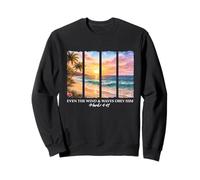 Même Le Vent et Les Vagues Lui obéissent aux écritures chrétiennes d'été Sweatshirt