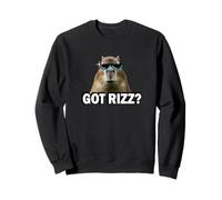 Meme Lover Gen Alpha Slang Got Rizz Capybara Sweatshirt