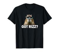 Meme Lover Gen Alpha Slang Got Rizz Capybara T-Shirt