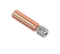 Même marque de haute qualité pour imprimante 3D Fourniture de pièces détachées !! MK8 Bimétal Heatbreak Titanium Alloy Copper Throat 26mm M6 Thread MK8 Bi-Metal Heatbreak (MK8 Bimétal Gorge)