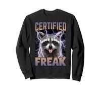 Meme maudit drôle de Raton Laveur certifié Freak Sweatshirt