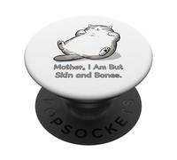Mème Mother I'm But Skin and Bones Fat Cat PopSockets PopGrip Adhésif