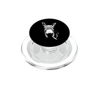 Mème Mule Rebelle drôle de Cigarette Fumeur âne PopSockets PopGrip pour MagSafe