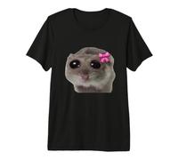 Meme Officiel de Sad Hamster T-Shirt Haut de Gamme