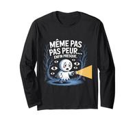 Même Pas Peur Enfin Presque Fantôme Drôle Manche Longue