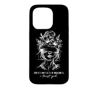 Même si Je ne Le Vois Pas, J'Ai Confiance en Dieu, Foi chrétienne, Religieuse Coque pour iPhone 15 Pro
