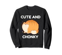 Meme Thicc Kitty Mignon et effronté Sweatshirt