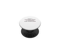 Même Une Petite Fille a Besoin d'un Baiser sur Le Front Parfois Mignon PopSockets PopGrip Adhésif