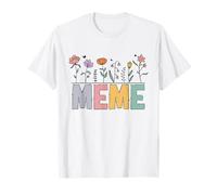 Meme Wildflower Esthétique Effet Vieilli Pastel Internet Humour T-Shirt
