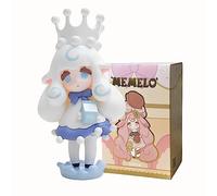 Memelo Sweet Kingdom Series Boîte mystère avec figurine d'action Boîte à aveugle mignonne et populaire Jouets de collection pour fille Cadeau de fête d'anniversaire Noël Décoration de bureau (1 pièce)