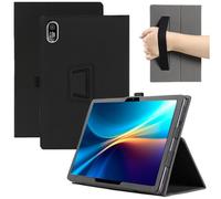 MEMELOKA Coque pour Acer Iconia Tab V11 11 Pouces, Léger et Mince en Cuir PU Étui Housse de Protection pour Acer Iconia Tab V11 avec Dragonne[Fonction Support], Noir