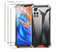 MEMELOKA Coque pour Blackview BV9200 + 3 Pièces Verre Trempé, Ultra Mince Housse de Protection TPU Souple[Anti-Rayures][Anti-Jaunissement] Etui pour Blackview BV9200 - Transparente