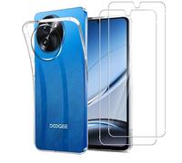 MEMELOKA Coque pour Doogee Note 59 Pro+/Note 59 Pro Plus/Note 59 + Verre Trempé, Ultra Mince Housse de Protection TPU Souple[Anti-Rayures] Etui de Protection