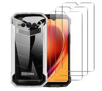 MEMELOKA Coque pour DOOGEE Vmax 5G + 3 Pièces Verre Trempé, Ultra Mince Housse de Protection TPU Souple[Anti-Rayures][Anti-Jaunissement] Etui pour DOOGEE Vmax 5G - Transparente