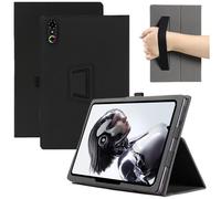 MEMELOKA Coque pour REDMAGIC Astra Gaming Tablet 9.06 Pouces, Léger et Mince en Cuir PU Étui Housse de Protection pour REDMAGIC Astra Gaming Tablet avec Dragonne[Fonction Support], Noir