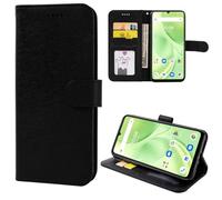 MEMELOKA Coque pour UMIDIGI G9X/G9/G9T/G9C/G9A, TPU Antichoc Interne et Premium Flip PU Étui de Protection avec Emplacements Cartes[Fermeture Magnétique][Fonction Support] - Noir