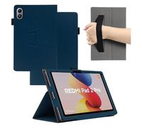 MEMELOKA Coque pour Xiaomi Redmi Pad 2 Pro 12.1 Pouces, Léger et Mince en Cuir PU Étui Housse de Protection pour Xiaomi Redmi Pad 2 Pro avec Dragonne[Fonction Support], Bleu
