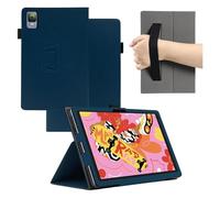 MEMELOKA Coque pour XPPen Magic Drawing Pad 12.2 Pouces, Léger et Mince en Cuir PU Étui Housse de Protection pour XPPen Magic Drawing Pad avec Dragonne[Fonction Support], Bleu