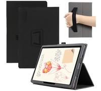 MEMELOKA Coque pour XPPen Magic Note Pad 10.95 Pouces, Léger et Mince en Cuir PU Étui Housse de Protection pour XPPen Magic Note Pad avec Dragonne[Fonction Support], Noir