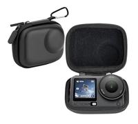 MEMELOKA Étui pour DJI Osmo Action 6, Sac de Protection Antichoc pour Console Portable, Sac Portable avec Porte-clés, Étui de Protection EVA pour DJI Osmo Action 6 - Noir