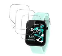 MEMELOKA Protection Écran pour Tikkers Kids Series 13, 3 Pièces [Anti-Rayure] TPU Flexible Protecteur D’écran avec Couverture Complète, sans Bulles et Haute Sensibilité Tactile