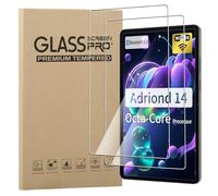 MEMELOKA Protection écran pour Whitedeer C10 Tablet de 10 Pouces, 2 Pièces 99,99% Clarté HD Protecteur d'écran en Verre Trempé[Haute Sensibilité][Anti-Empreintes Digitales][Anti-Bulle]