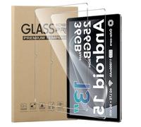 MEMELOKA Verre Trempé pour Blackview Mega 8/Mega8 13 Pouces, 2 Pièces 9H Dureté [Anti-Rayures][Sans Bulles][Haute Définition] Protection Écran