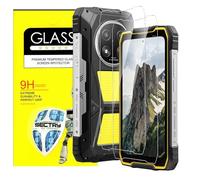 MEMELOKA Verre Trempé pour Blackview Rock 2 Pro/Rock 2/Rock 3, 2 Pièces 9H Dureté [Anti-Rayures][Sans Bulles][Haute Définition] Protection Écran