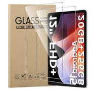 MEMELOKA Verre Trempé pour Doogee T36 12 Pouces, 2 Pièces 9H Dureté [Anti-Rayures][Sans Bulles][Haute Définition] Protection Écran pour Doogee T36