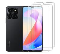 MEMELOKA Verre Trempé pour Honor X6B/Honor X6A/Honor X5 Plus, 3 Pièces 9H Dureté [Anti-Rayures][Sans Bulles][Haute définition] Protection écran pour Honor X6A