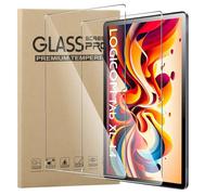 MEMELOKA Verre Trempé pour Logicom Tab XL 14 Pouces, 2 Pièces 9H Dureté [Anti-Rayures][sans Bulles][Haute Définition] Protection Écran pour Logicom Tab XL