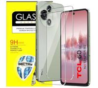 MEMELOKA Verre Trempé pour TCL 60 5G/TCL 605/TCL 60 SE/TCL 60 SE Nxtpaper 5G, 2 Pièces 9H Dureté [Anti-Rayures] [Haute Définition] Protection Écran