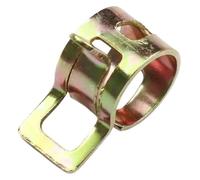 MEMEM Lot de 10 Colliers de Serrage élastiques en Acier galvanisé zingué for tuyaux d'arrosage, diamètre 6 à 22 mm.(ID 20mm)