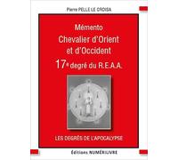 Mémento 17e degré du REAA, Chevalier d'Orient et d'Occident