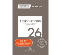 Mémento Associations 2026 - Rédaction Francis Lefebvre - Lefebvre Francis - broché - Manuel
