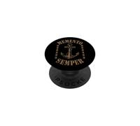 Memento AUDERE Semper REGIA Marina Edition PopSockets PopGrip Adhésif