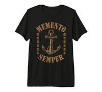 Memento AUDERE Semper REGIA Marina Edition T-Shirt Haut de Gamme